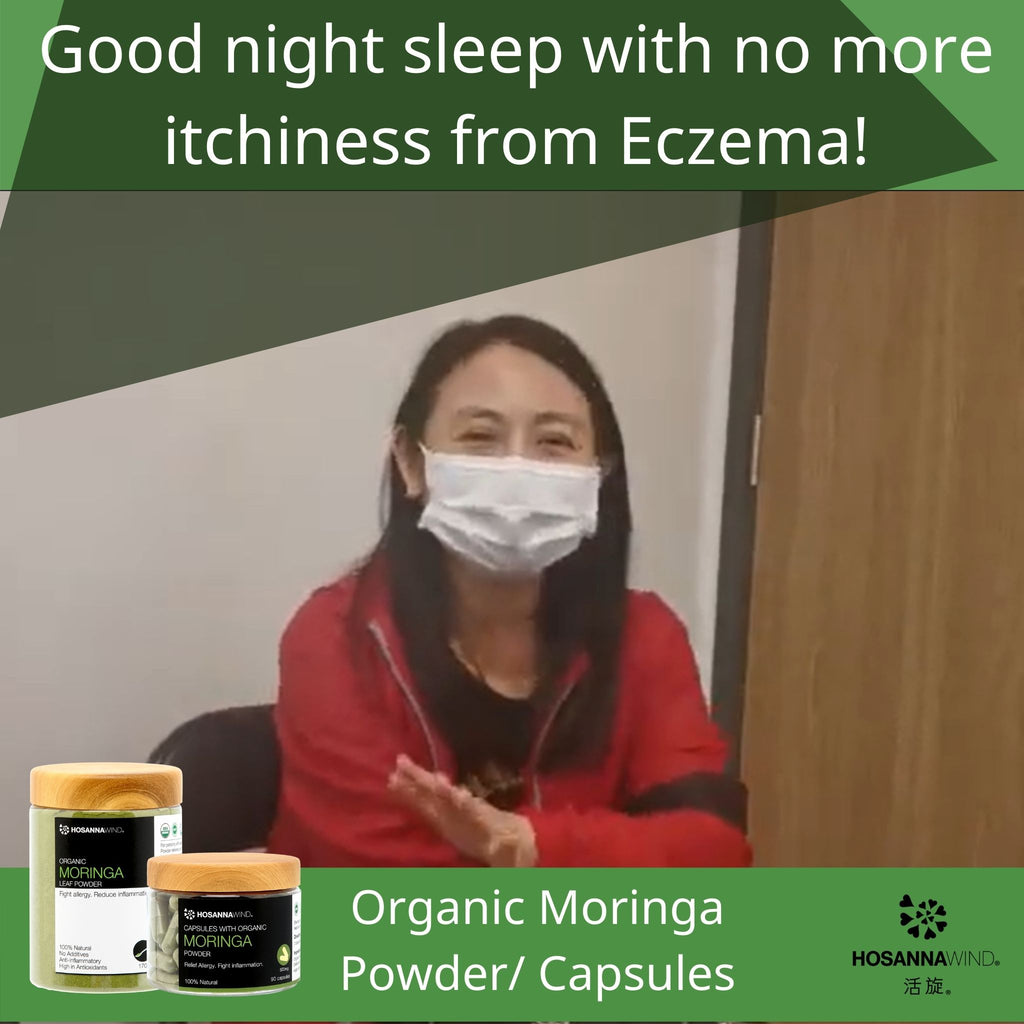 Good night sleep with no more itchiness from Eczema!