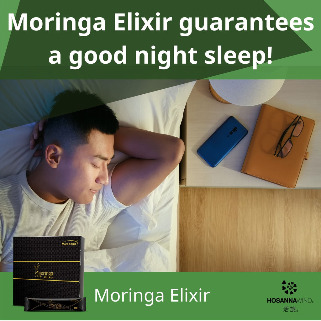 Powerful Moringa Elixir Guarantees a Good Night Sleep