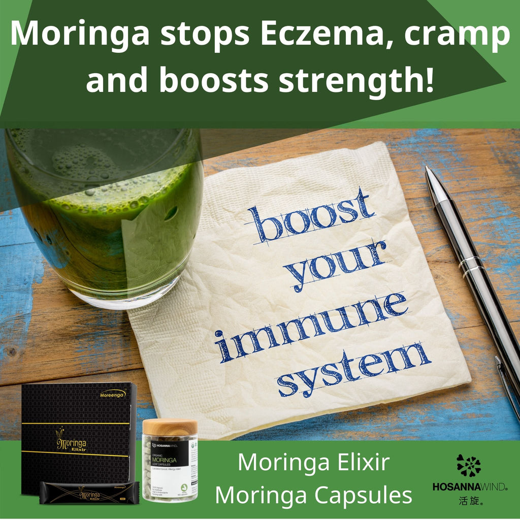 Moringa stops Eczema and cramps and boosts strength!