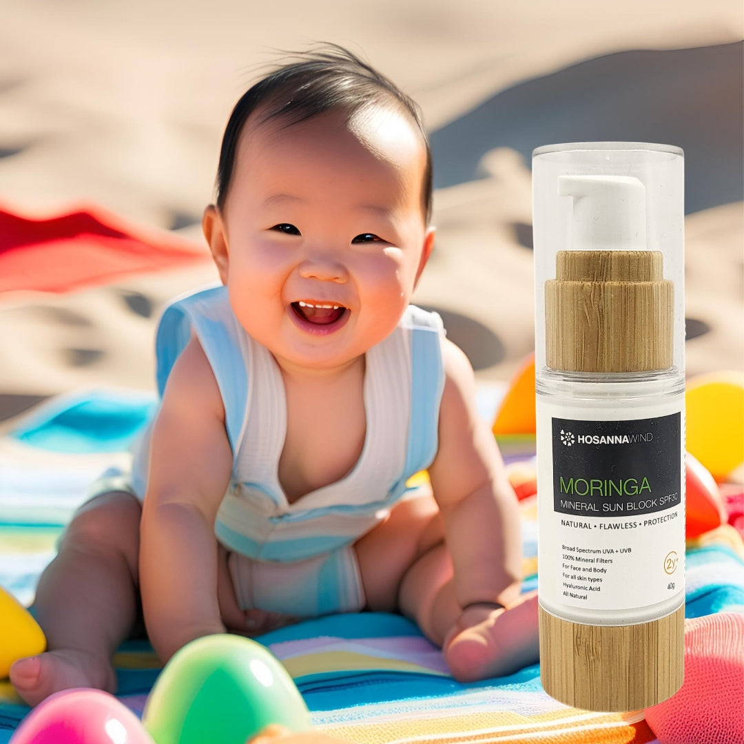 HOSANNAWIND MORINGA MINERAL SUN BLOCK SPF30