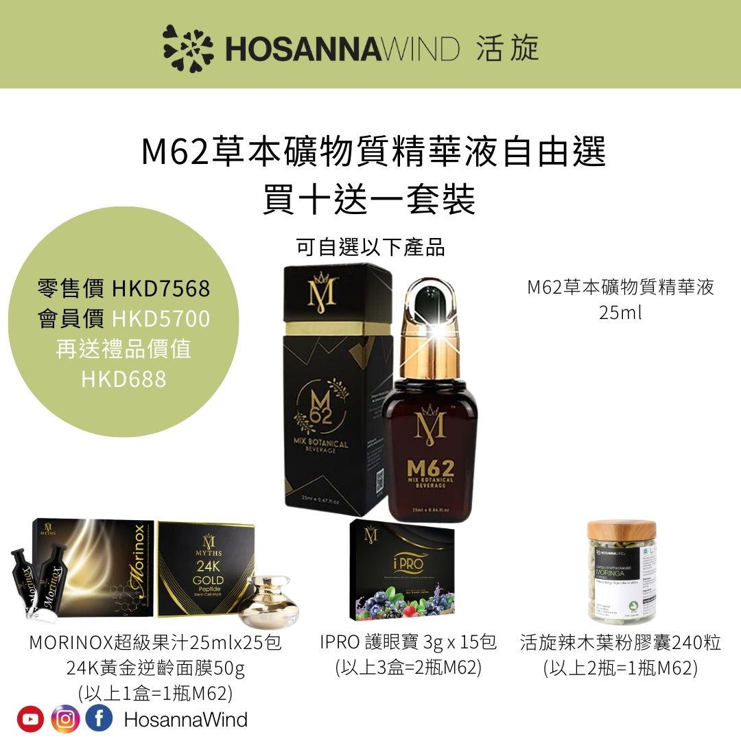 M62 MIX BOTANICAL BEVERAGE
