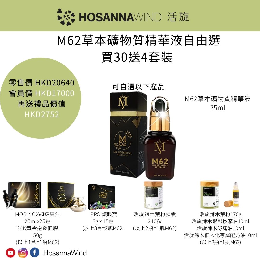 M62 MIX BOTANICAL BEVERAGE