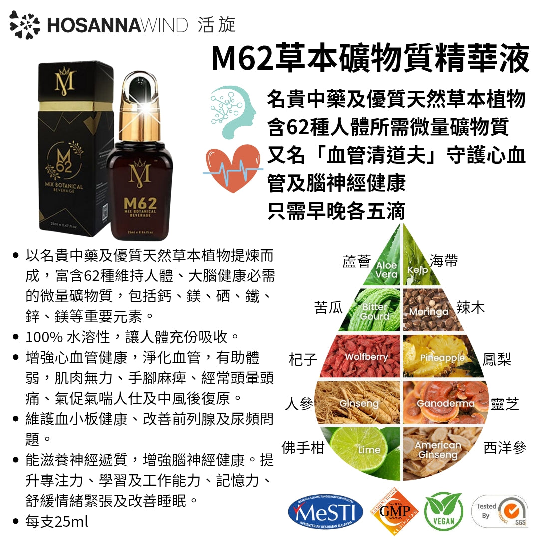 M62 MIX BOTANICAL BEVERAGE