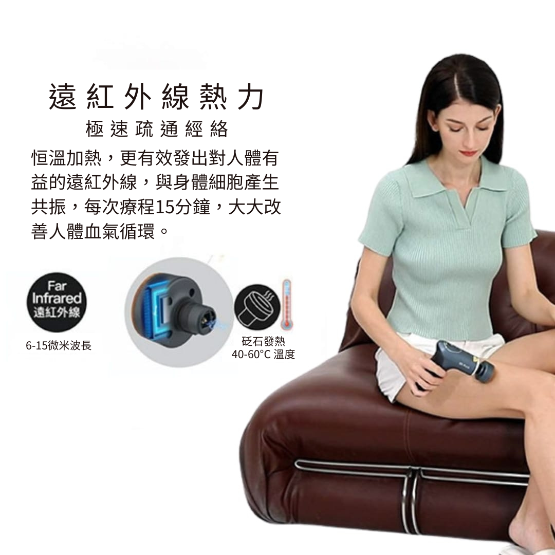 DR ROCK MINI BIANSTONE INFRA-RED THERAPY MASSAGER